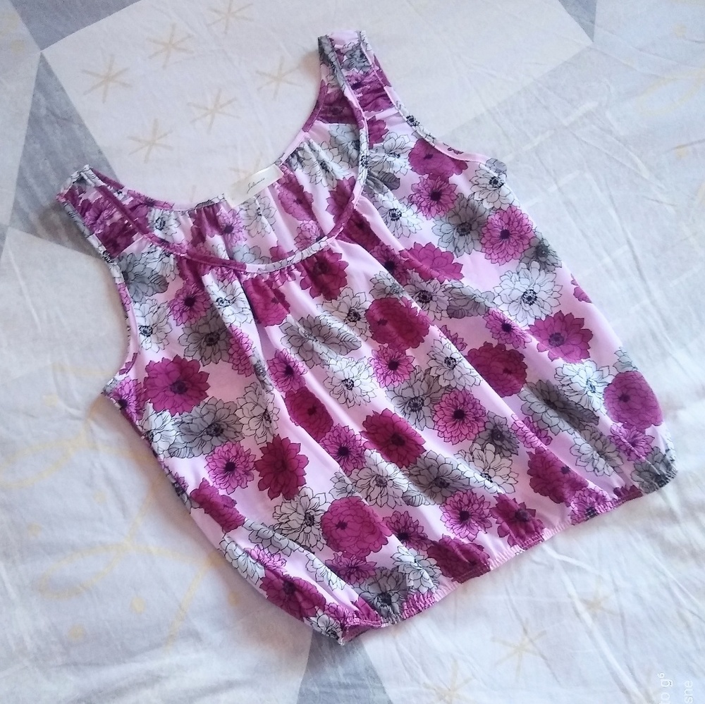 Floral Print Tank Top